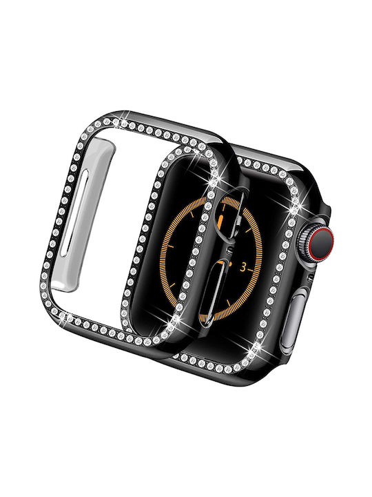 Orso Plastikhülle in Schwarz Farbe für Apple Watch 46 mm
