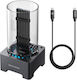 Graugear Docking Station for 4 Hard Drives SATA M.2 (2280)" with Connection USB 2.0