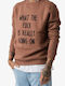 Sweatshirt Brown