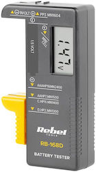 Tester de baterii 9V pentru baterii cu celule buton Aaa Aa C D Dimensiuni 110 X 60 X 25 Mm Tester de baterii 9V pentru baterii cu celule buton Aaa Aa C D Dimensiuni 110 X 60 X 25 Mm