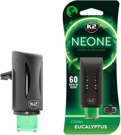 Odorizant auto pentru ventilație, intensitate reglabilă, pompă K2 Neone Chillin Eucalyptus 1 buc