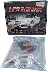 Car Angel Eyes Rings 12V White Lighting Color 4 Pieces