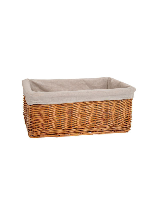 Decorative Basket Wicker 45x30x18cm Iliadis