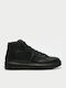 Leather Black Men's Boots