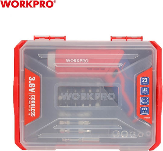 WorkPro WP460003 Akkuschrauber Batterien 3.7V 1x1.5Ah