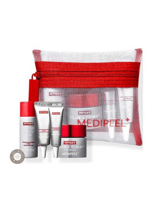 Medi Peel Peptide 9 Volume Bio Tox Trial Kit Set Îngrijire pentru Anti-îmbătrânire, Hidratare & Tonifiere 5buc