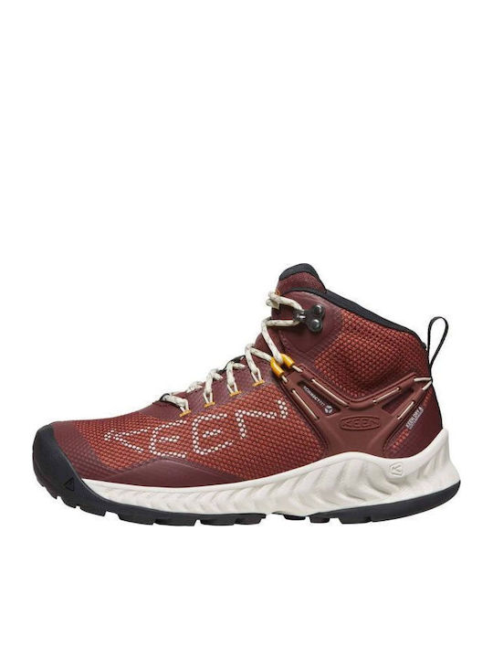 Keen Nxis Evo Women's Hiking Shoes Burgundy