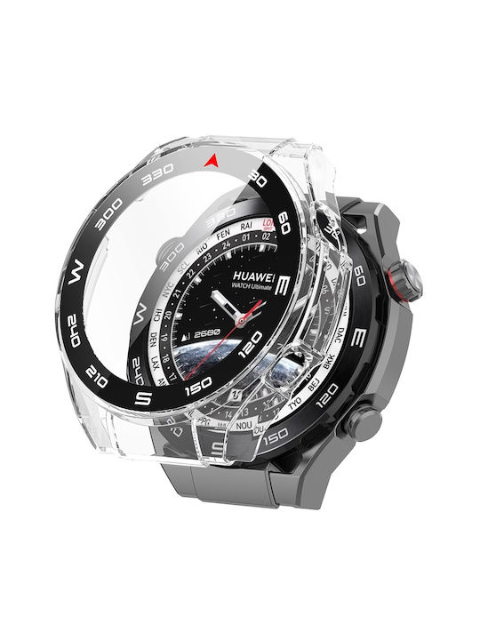 Techsuit Defense360 Pro Πλαστική Θήκη με Τζαμάκι σε Διάφανο χρώμα για Huawei Watch Ultimate Techsuit Defense360 Pro Πλαστική Θήκη με Τζαμάκι σε Διάφανο χρώμα για Huawei Watch Ultimate