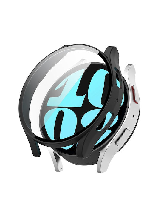Techsuit Defense360 Pro Πλαστική Θήκη με Τζαμάκι σε Μαύρο χρώμα για Samsung Galaxy Watch6 (40mm) Techsuit Defense360 Pro Πλαστική Θήκη με Τζαμάκι σε Μαύρο χρώμα για Samsung Galaxy Watch6 (40mm)
