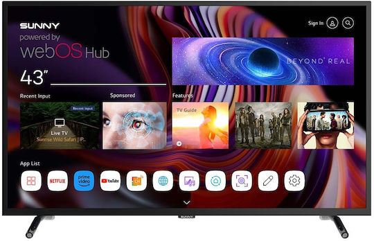 Sunny Smart Television 43" Full HD LED SN43DIL540-0276 (2021)