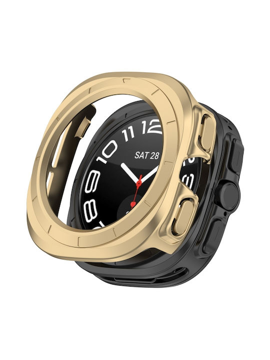 Пластмасов Калъф в Златист цвят за Samsung Galaxy Watch Ultra 47mm