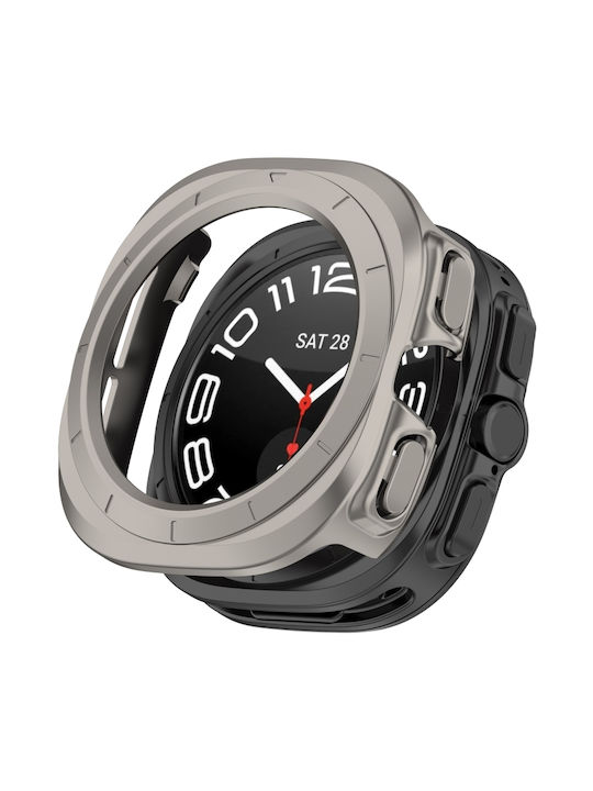 Пластмасов Калъф в Сребрист цвят за Samsung Galaxy Watch Ultra 47mm