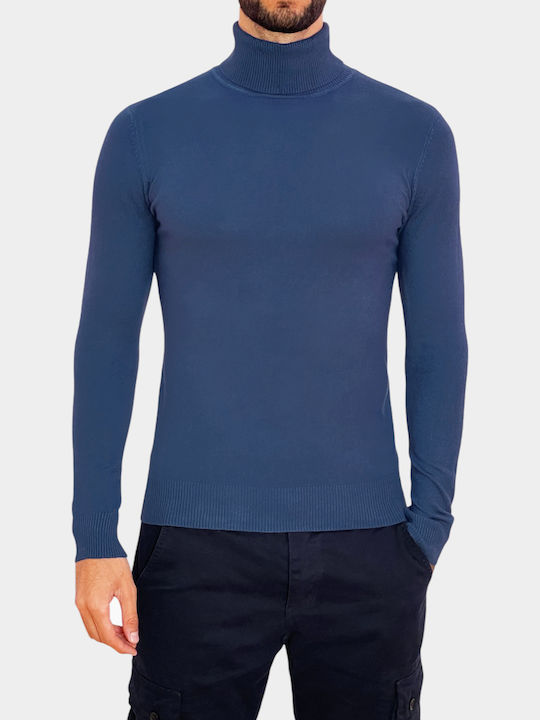 3Guys Блуза с дълъг ръкав Blue Indigo