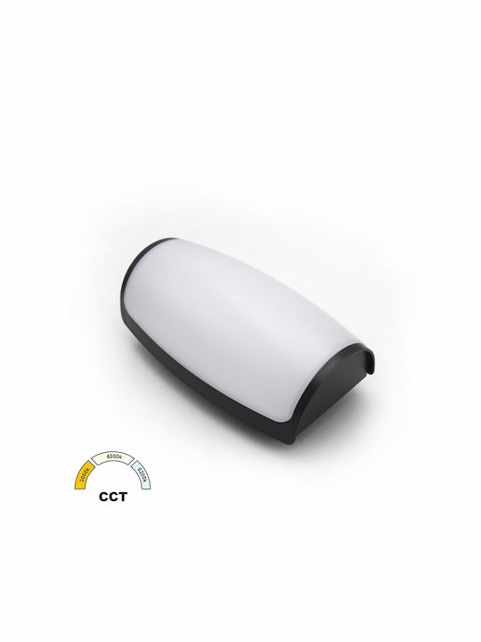 Adeleq Lumină de exterior montată pe perete LED...