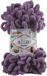 Νήμα Puffy 100γρ Soft & Quick Μωβ-437