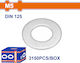 Wadfow Washer 5mm DIN 125 3150pcs