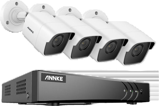 8ch Dvr Cctv Security System 5mp Ultra Hd Resolution Infrared Night Vision 5mp Cmos Camera-a 2t