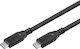 Goobay USB 4 Video Cable USB-C Male - USB-C 100W PD Black 2m 74197