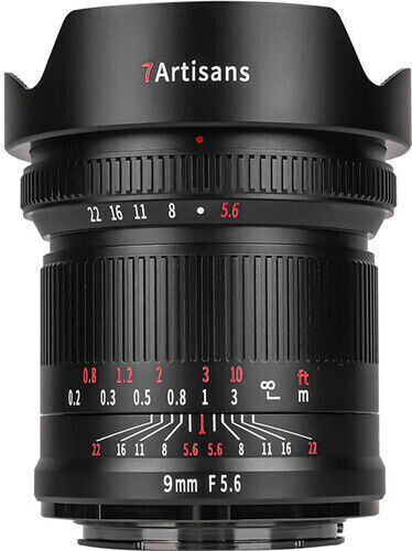 7artisans Full Frame Φωτογραφικός Φακός Photoelectric 9mm f/5.6 Wide Angle για Sony E Mount Μαύρος