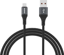Dudao 304004-181519 Geflochtenes USB 2.0 in Micro-USB 1,2m Schwarz