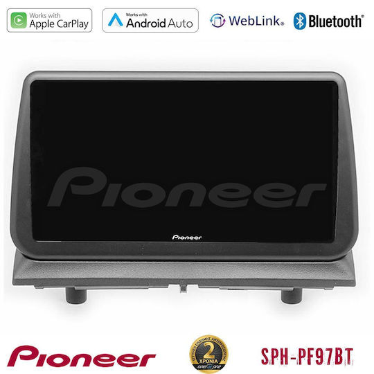 Pioneer Auto-Audiosystem Dodge Nitro 2007-2011 (Bluetooth/USB/WiFi/GPS/Apple-Carplay/Android-Auto) mit Touchscreen 9"