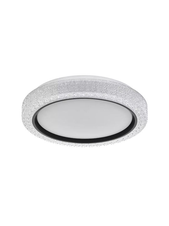 Таванно осветление Черен с Вграден LED