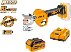 Ingco Ψαλίδι Κλαδέματος Μπαταρίας 20V Brushless