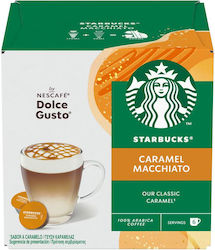 Starbucks Еспресо Macchiato Карамел 12капси Starbucks Еспресо Macchiato Карамел 12капси