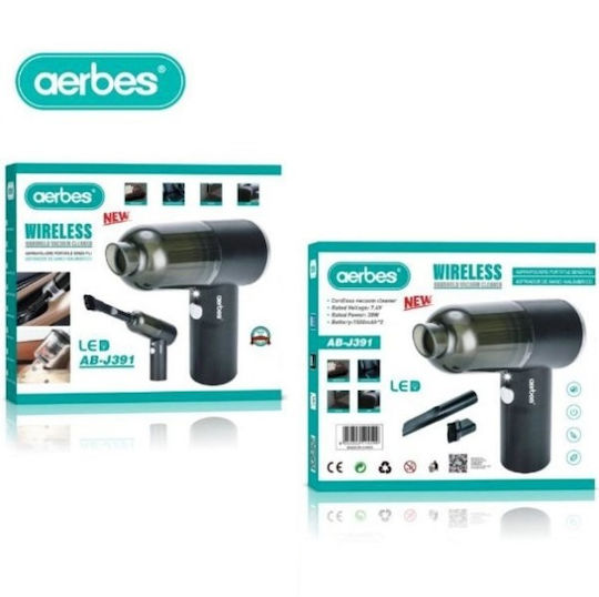 Aerbes AB-J391 Rechargeable Handheld Vacuum 7.4V Black