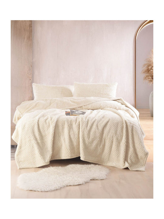 Rythmos Bliss Κουβέρτα Fleece Υπέρδιπλη 220x240...