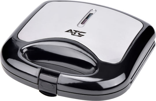 ATC Sandwich Maker for for 2 Sandwiches Sandwiches 750W Inox