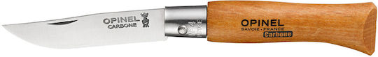 Opinel Knife Gray with Blade made of Carbon Steel