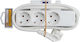 ETC Steckdosenleiste 3 Positionen mit Kabel 3m