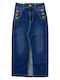 Denim Maxi Rock Blue