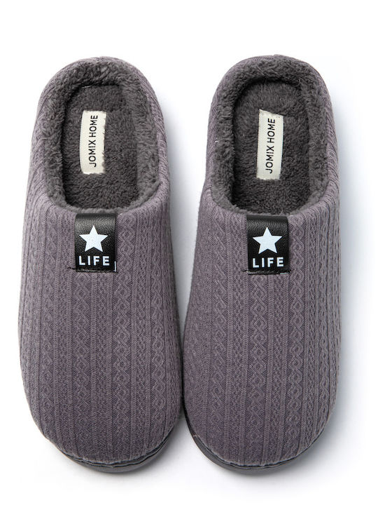 Jomix Men's Slipper Gray