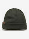 Beanie Unisex Σκούφος Πλεκτός σε Χακί χρώμα