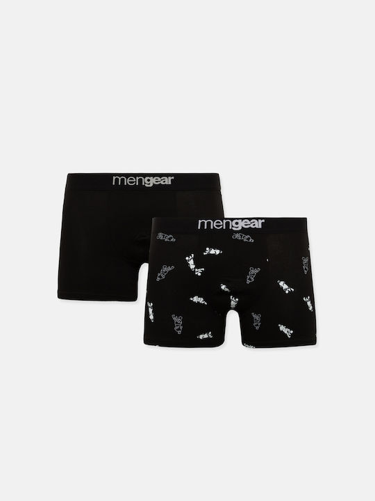 Мъжки боксерки Striker Black 2Опаковка