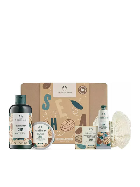 The Body Shop Nourish & Flourish Σετ Περιποίησης για Ενυδάτωση & Καθαρισμό Σώματος The Body Shop Nourish & Flourish Σετ Περιποίησης για Ενυδάτωση & Καθαρισμό Σώματος