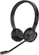 Jabra Evolve 65 TE UC Stereo Безжични На ушите Мултимедийни слушалки с микрофон и връзка Bluetooth / USB-A в Черен цвят