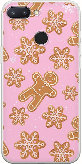 Gingerbread Xiaomi Mi 8 Lite Flexible Tpu Διάφανη Σιλικόνη