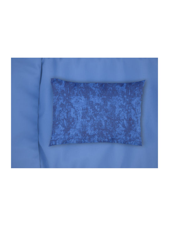 Dimcol Βρεφική Μαξιλαροθήκη Electric Blue 45x35εκ.