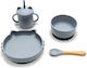 Lorelli Feeding Set made of Silicone with Non-S...