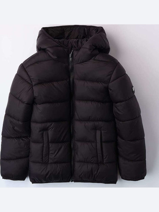 iDO Padded Παιδικό Casual Μπουφάν με Κουκούλα Μ...