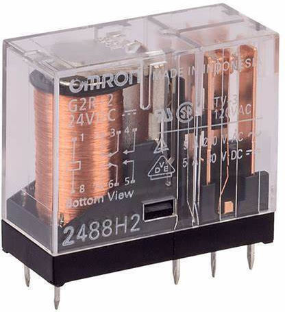 Omron G2r-2-24dc Dpco захранващо реле 5A 24VDC 8 полюса