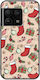 Cute Xmas Oneplus 10 Pro Black TPU Black Silicone