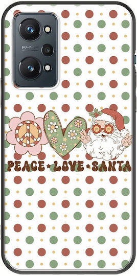 Peace Love Santa Realme GT Neo 2 5G Black TPU Black Silicone