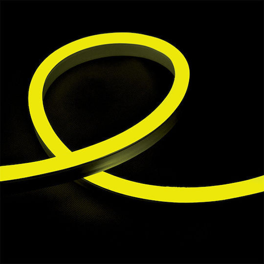 Elmark Waterproof LED Strip 24V Yellow Light 10m Neon Flex