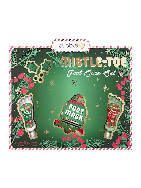 Mistle-Toe Foot Care Комплект за грижа за кожата за Хидратация 4бр