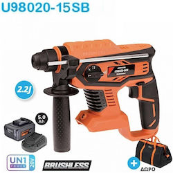 Krausmann Cu impact Ciocan rotopercutor Cu baterie 20V Solo