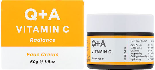 Q+A Natural Skincare Light Cream Face Day with Centella Asiatica 50gr